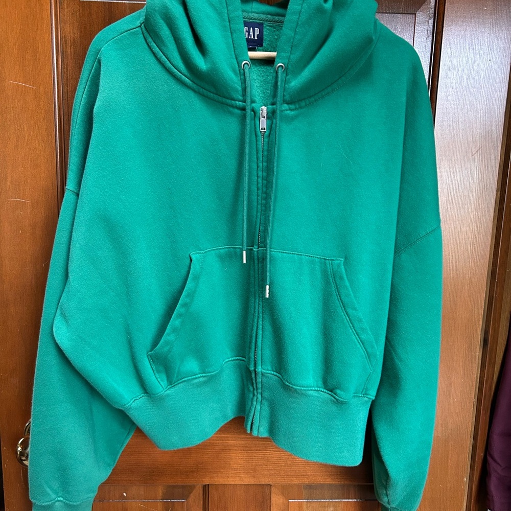 GAP Zip-Up Wedge Hoodie